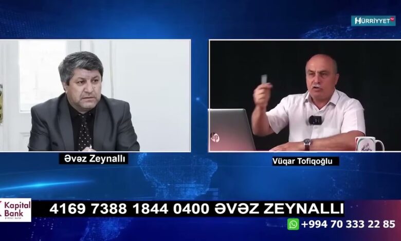 VÜQAR TOFİQOĞLU OD PÜSKÜRDÜ: "AY ALÇAQ..."