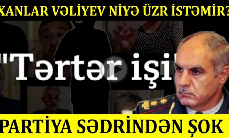 XANLAR VƏLİYEV NİYƏ ÜZR İSTƏMİR? PARTİYA SƏDRİ XURAL TVNİN EFİRİNDƏ ELƏ FİKİRLƏR SƏSLƏNDİRDİ Kİ..