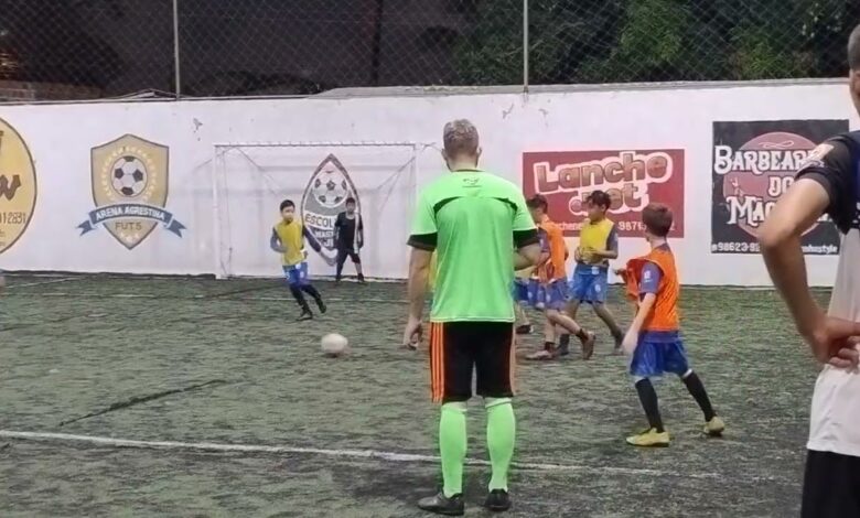 torneio das crianças sub-9 terminou no xural