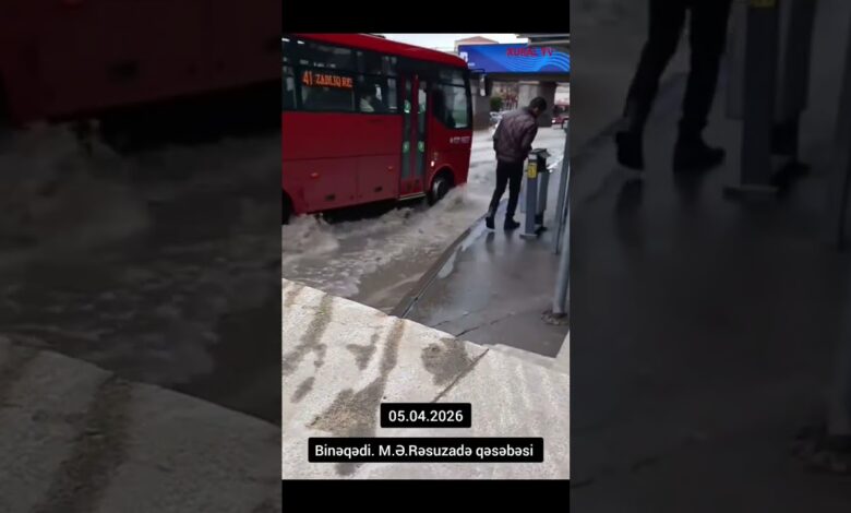 YAĞIŞ SUYU, YOXSA NƏ?