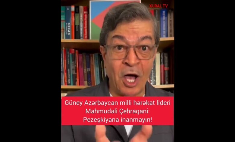 "25 İL VƏZİR OLAN PEZEŞKİYANA İNANMAYIN, GÜVƏNMƏYİN..."