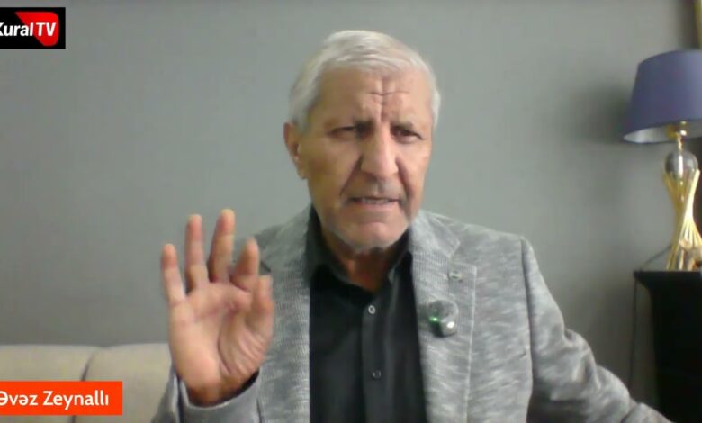 ƏVƏZ ZEYNALLI DANIŞIR: "TÜRK DİLİNİ ARAKELDƏN SORUŞUN"