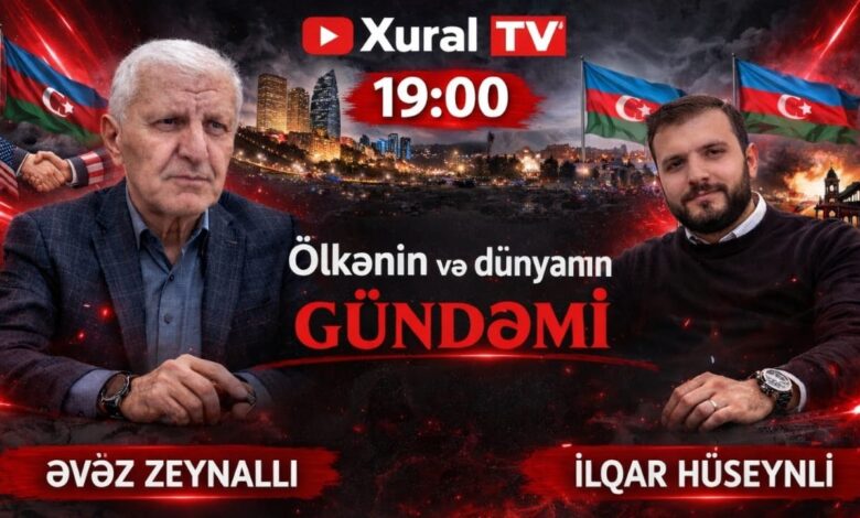 ƏVƏZ ZEYNALLI İLƏ GÜNDƏM MÜZAKİRƏSİ