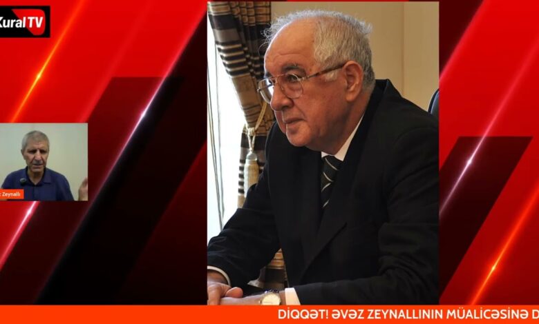 ƏVƏZ ZEYNALLI HİDAYƏT ORUCOV HAQQINDA NƏLƏR DANIŞDI?!